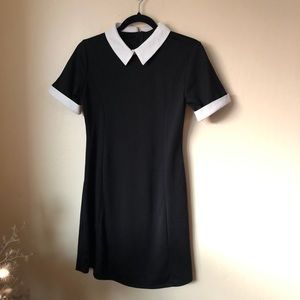 Wednesday Adams vibe Black Dress